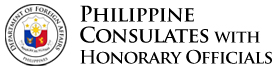 PH CONSULATES WITH HONORARY OFFICIALS