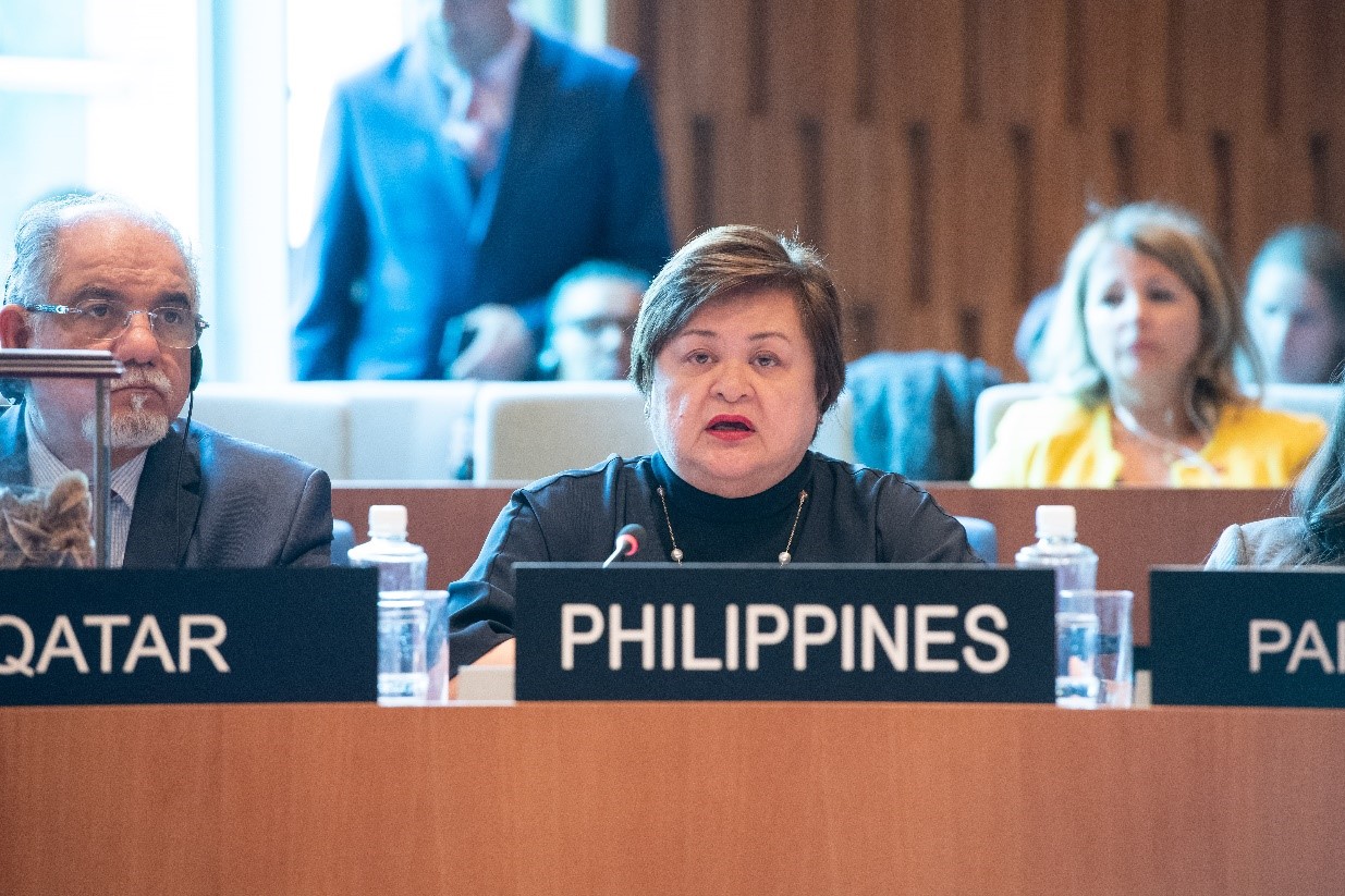 Paris.Ambassador Ma. Theresa Lazaro