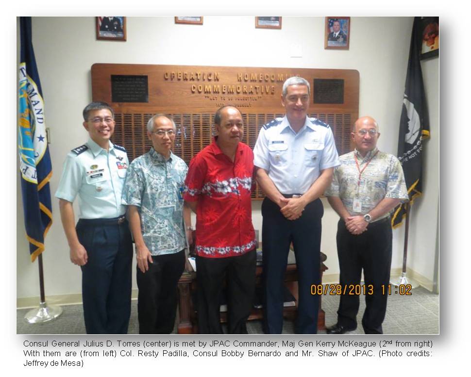 Honolulu  visit of joint POW MIA1