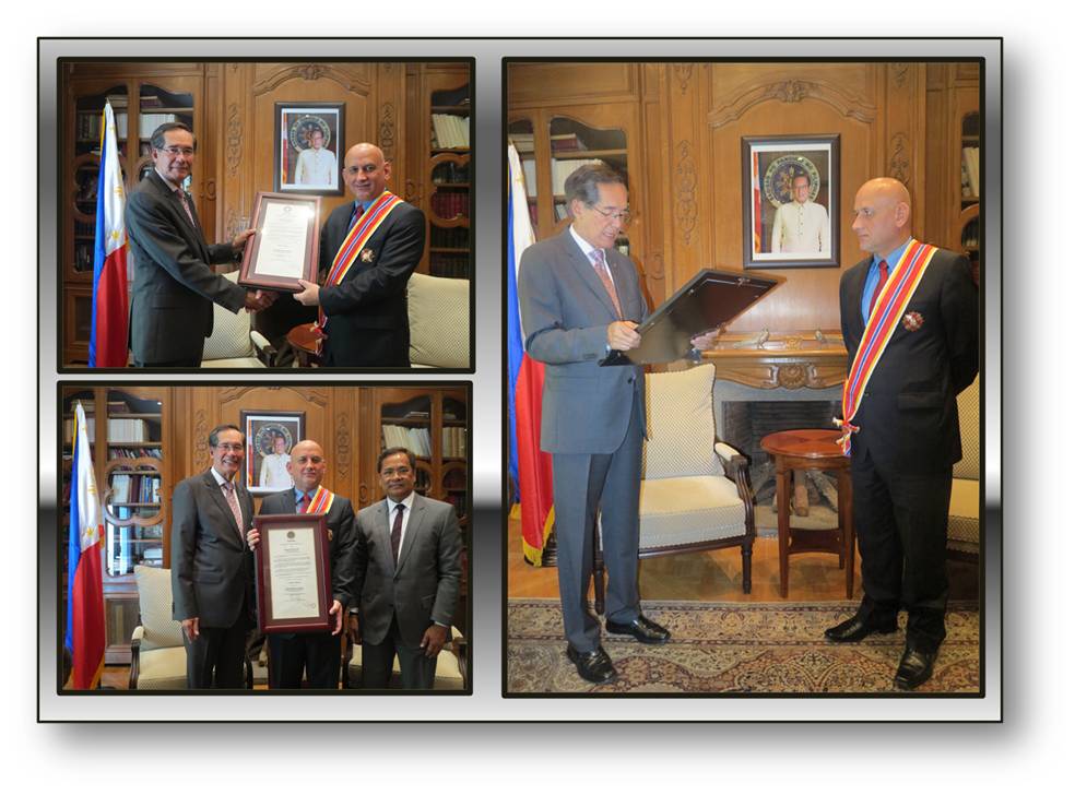 Madrdi  Sikatuna Award for former Iraqi Ambassador to the Philippines who is now based in Spain