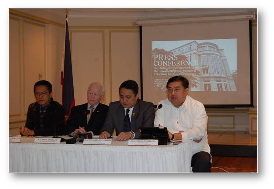 Washington  2nd round of negotiation on framework agreement