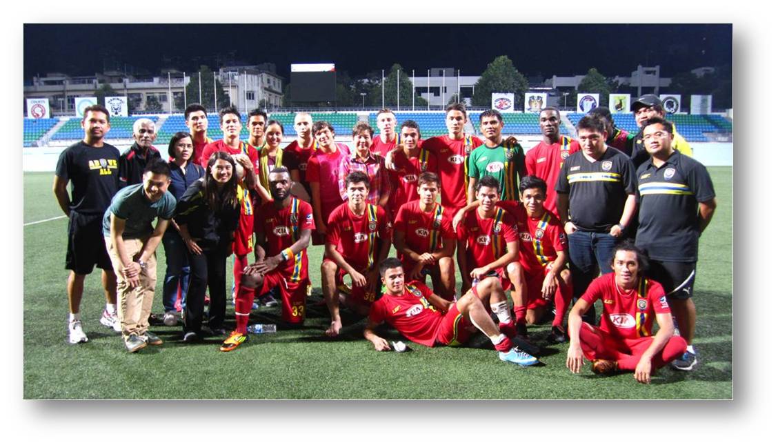 Singapore Pinoy football team1