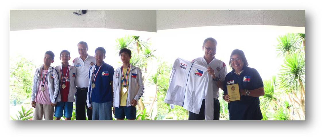 Singapore-Pinoy swimmers