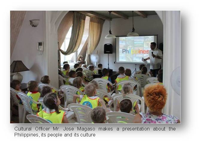 Warsaw Magic Fish Pre school visit to the Embassy2