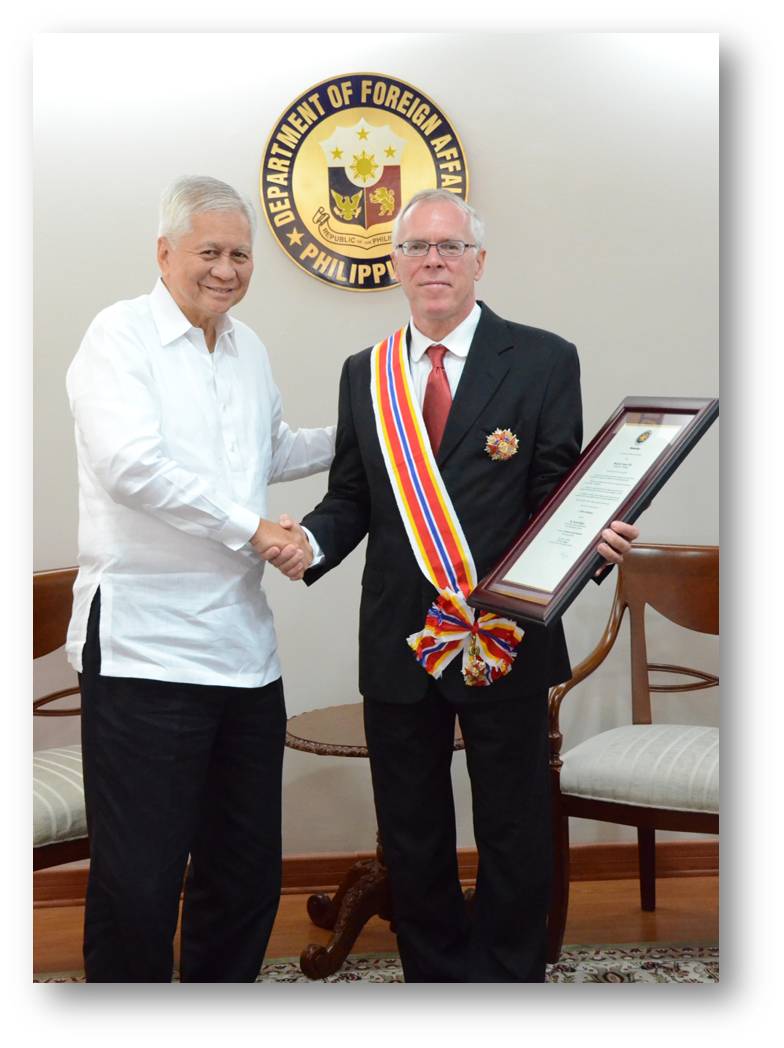 OEA Sikatuna Award for German Ambassador Heidorn