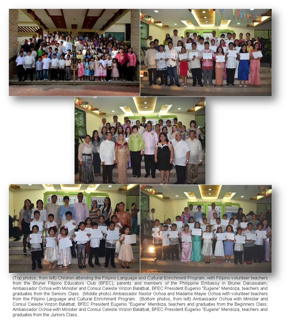 Brunei  11th session of Filipino language program2