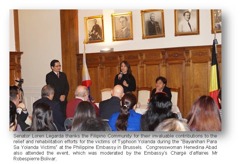 Brussels bayanihan para sa Yolanda vicitms1