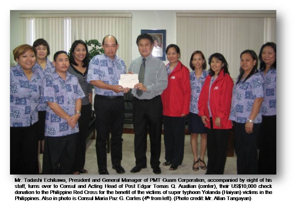 Agana PMT Donation
