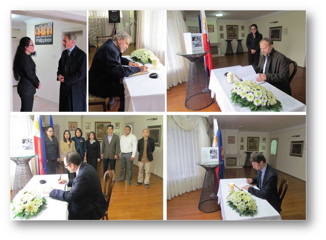 Ankara book of condolence signing1