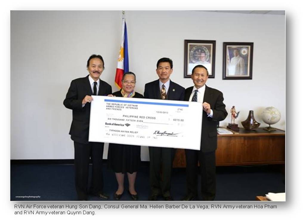 LA- RVN armed forces donation1