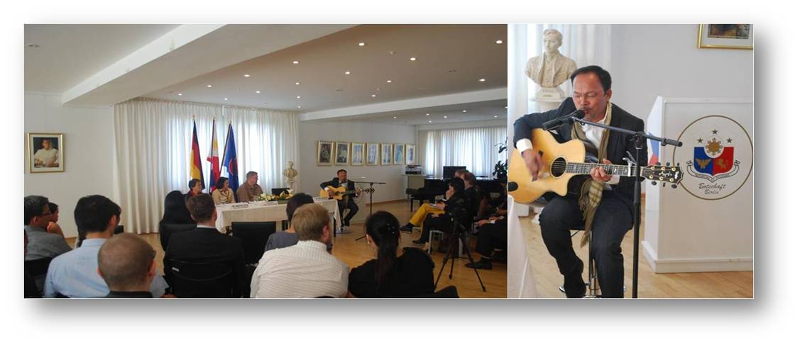 Berlin Philippines on the rise with a panel discussion concert featuring Noel Cabangon1