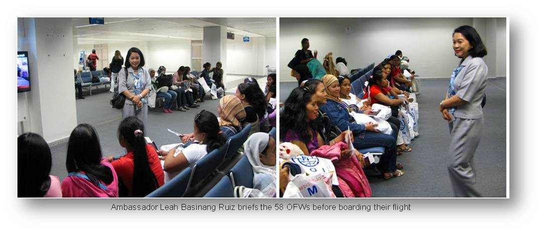 2eirut repat of 59 OFWs with IOM2