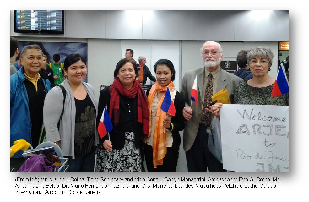 Brasilia  Belcos arrival in Brazil for the World Youth Day