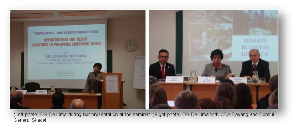 Prague  visit of DG de Lima1