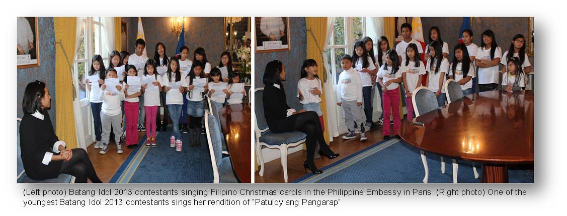 Paris Batang Idol contestants