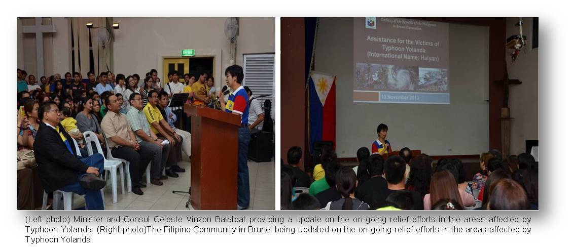 Brunei filipino community ecumenical prayer for typhoon victims1