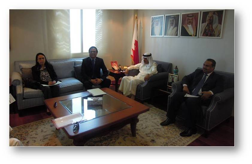 manama meetings with Bahraini officials1