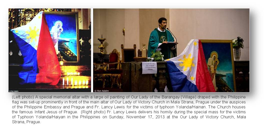 Prague mass for typhoon victims1