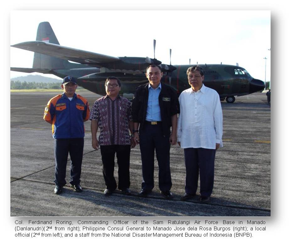 Manado assistance for typhoon victims2