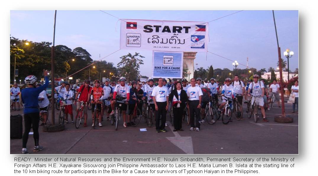 Vientiane bike for a cause