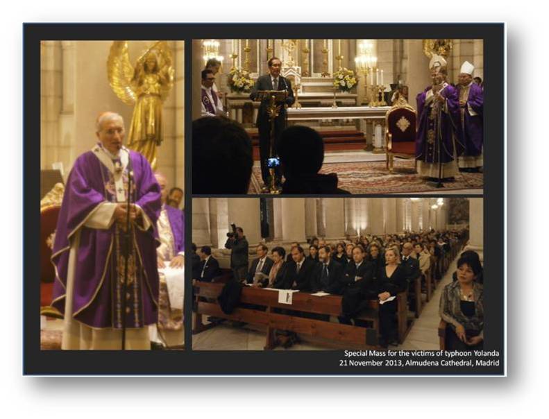 Madrid Arch Cardinal of Madrid mass