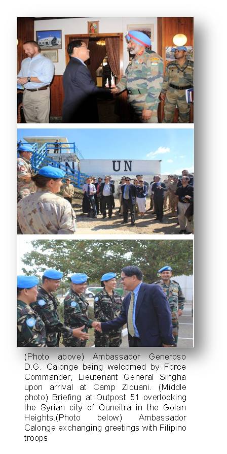 Tel aviv  UNDOF operation2