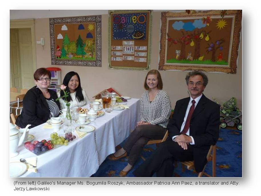 Warsaw  visit to Kindergarten school1