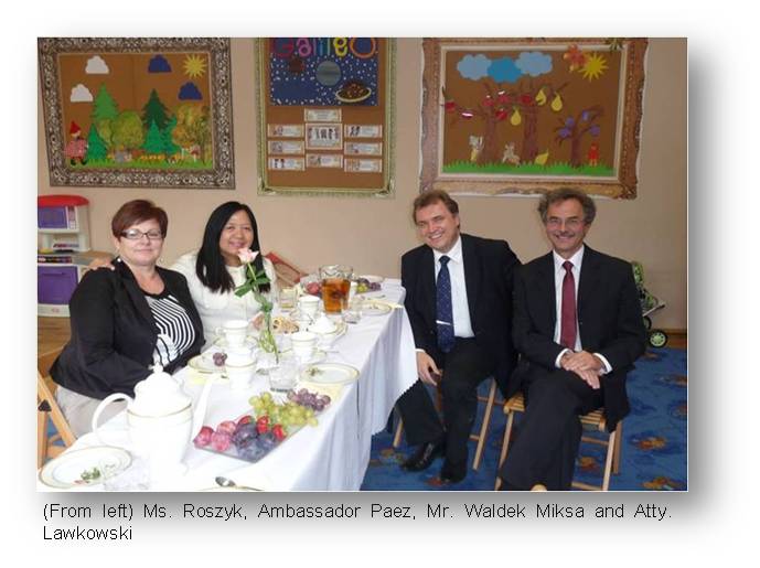 Warsaw  visit to Kindergarten school2
