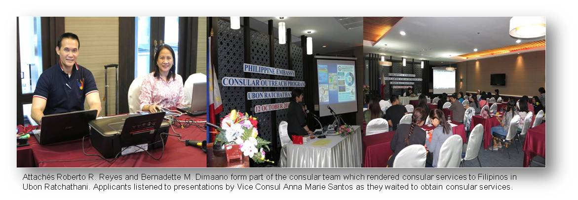 Bangkok consular outreach and financial literacy seminar