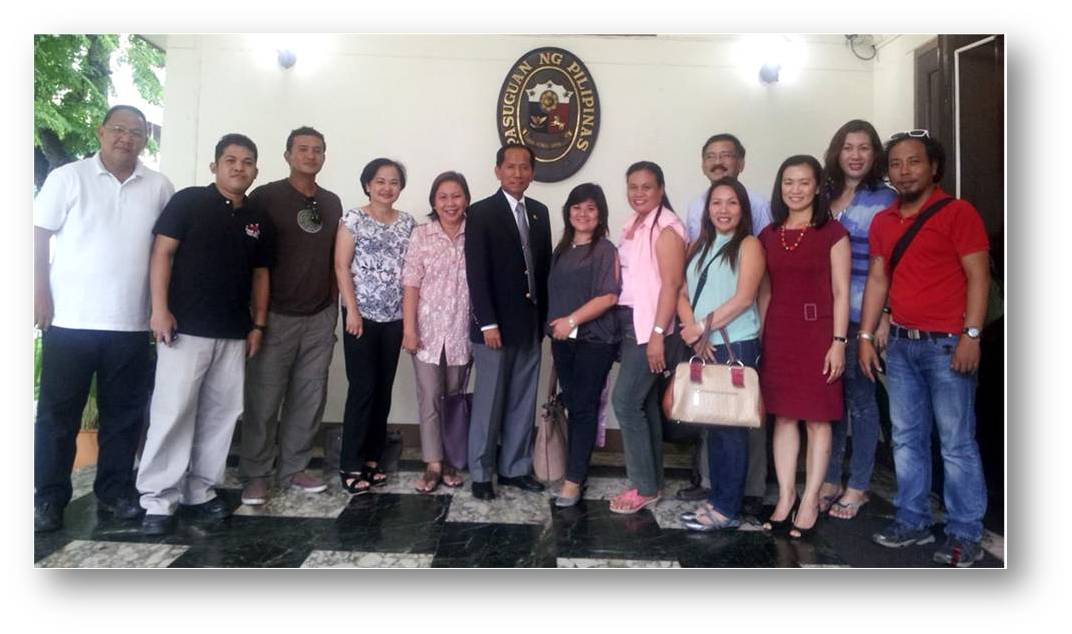 Bangkok  visit to Embassy of Bohol Association of Hotel and Resorts