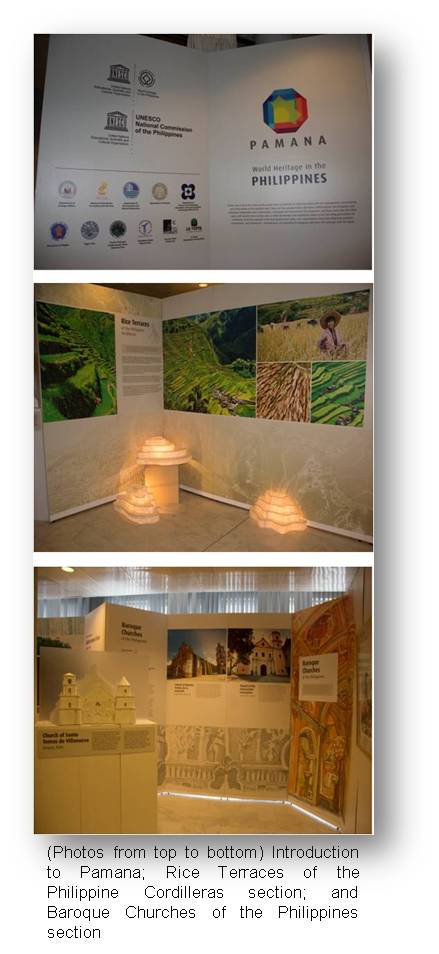 Paris Pamana World Heritage in UNESCO in Paris exhibit2