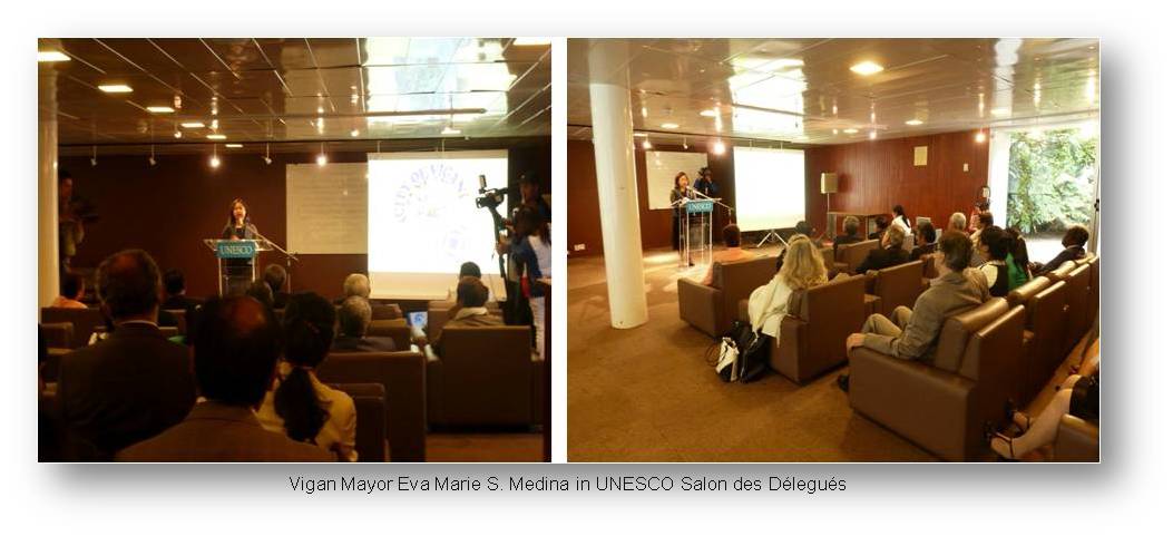 Paris Vigan on conservation management in UNESCO