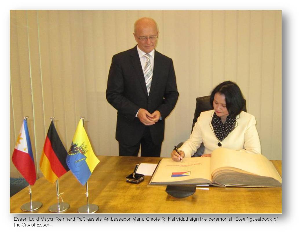 Berlin closer ties with Mayor of Essen1