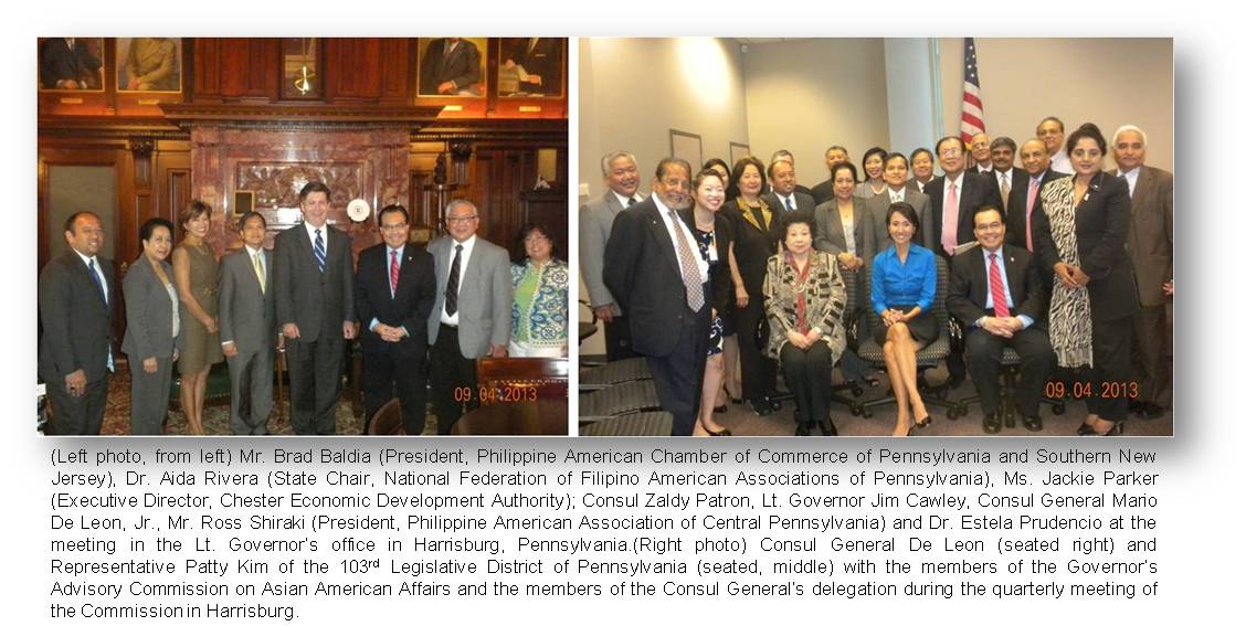 NYPCG  Meeting with Pennsylvania Governor