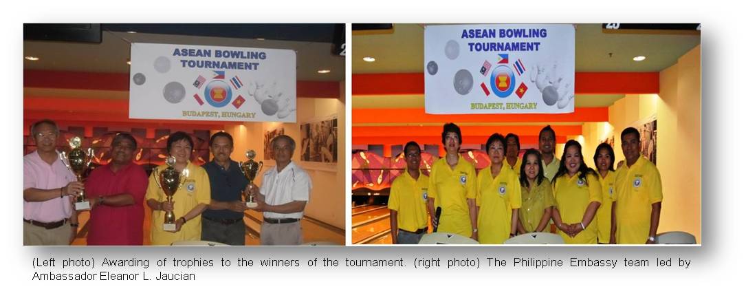 Budapest  ASEAN bowling tournament3