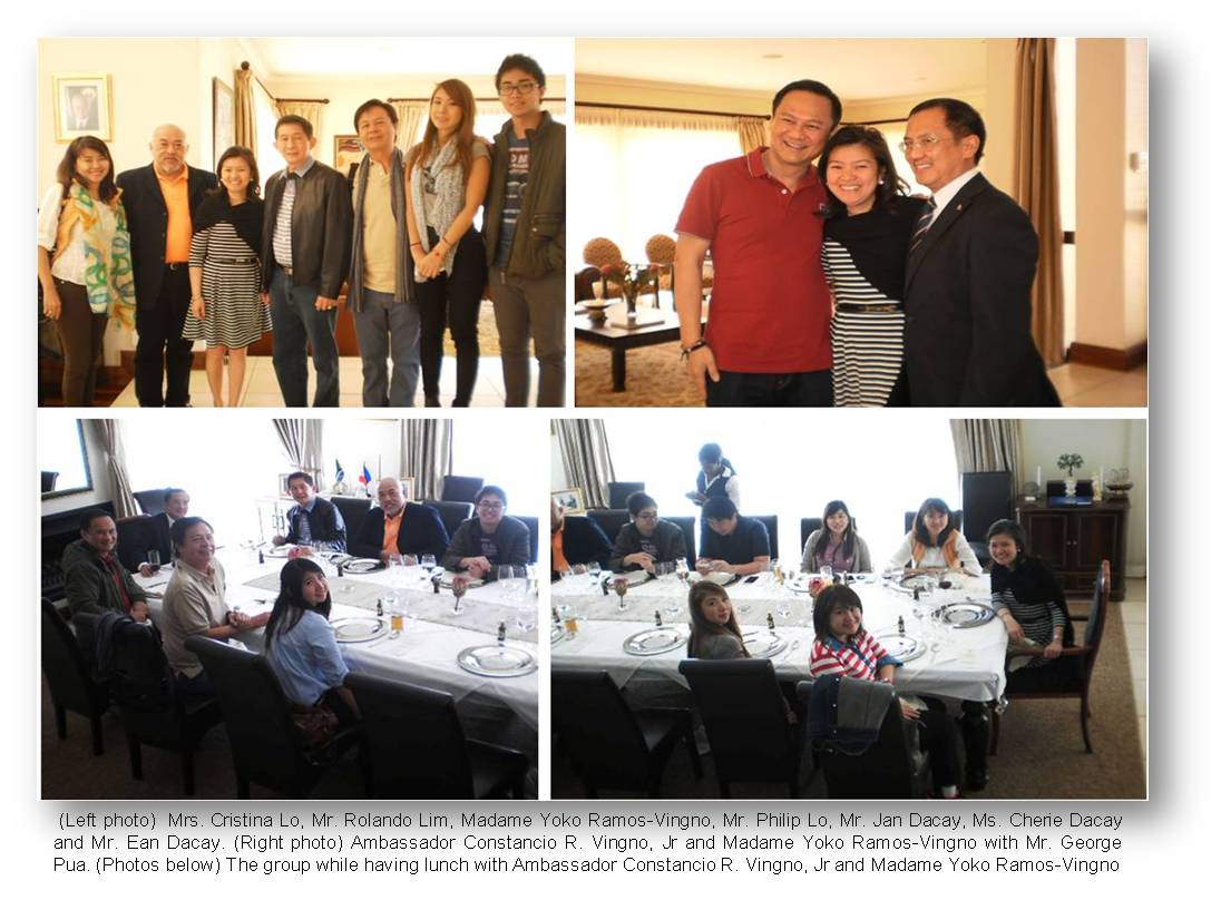 Pretoria  visit of Cebu businessmen