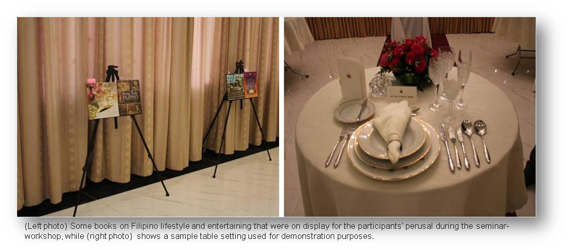 Beijing seminar workshop on entertaining and protocol3