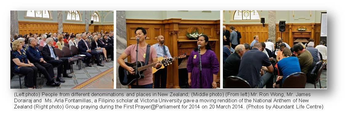 Wellington Prayer of the Parliament 2