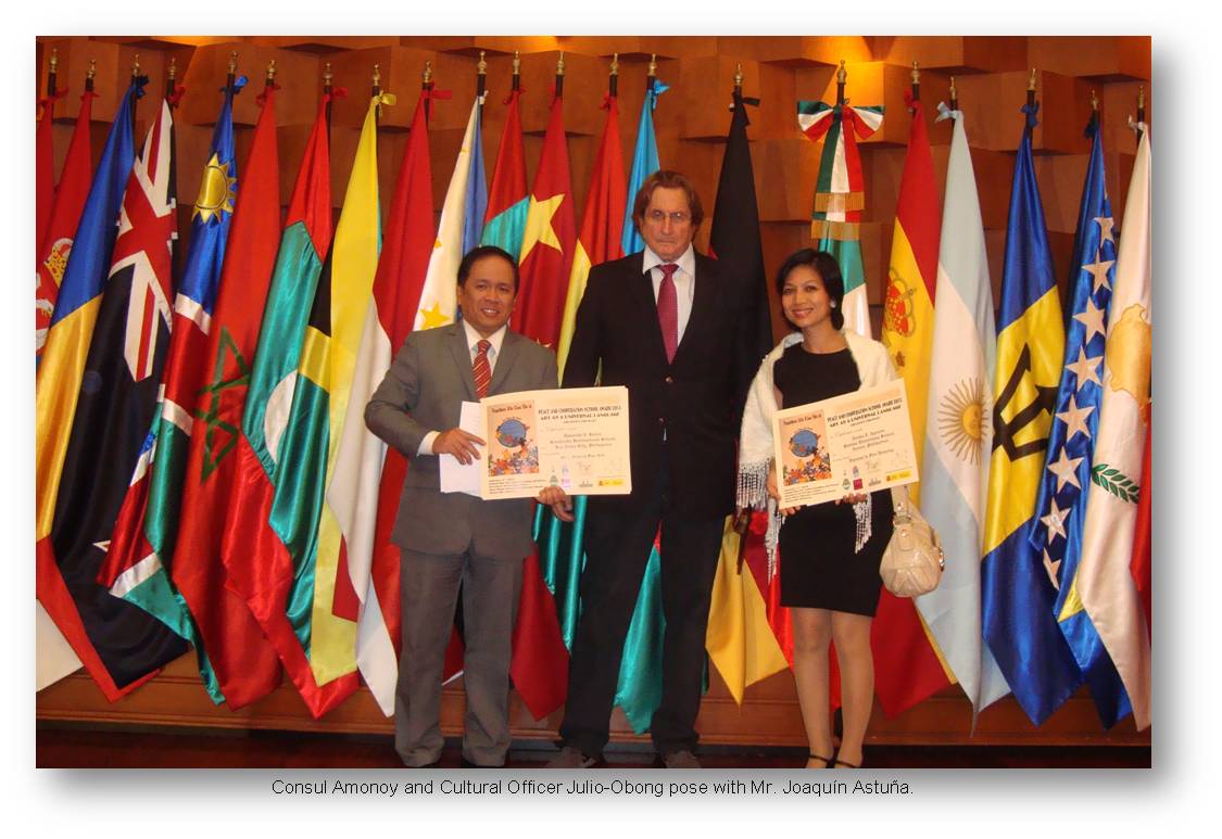 Mexico  Filipino students at peace and Cooperation School Award1