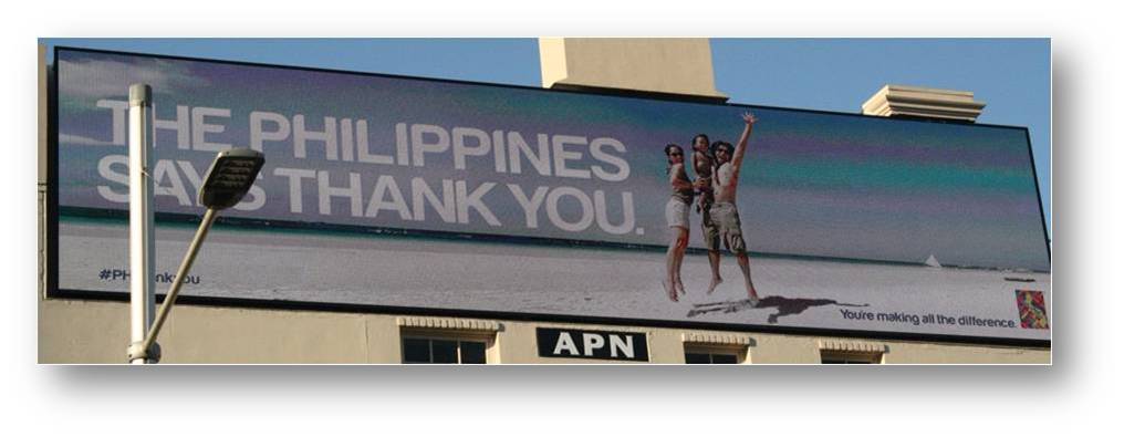 Sydney Unveiling of thank you signage2