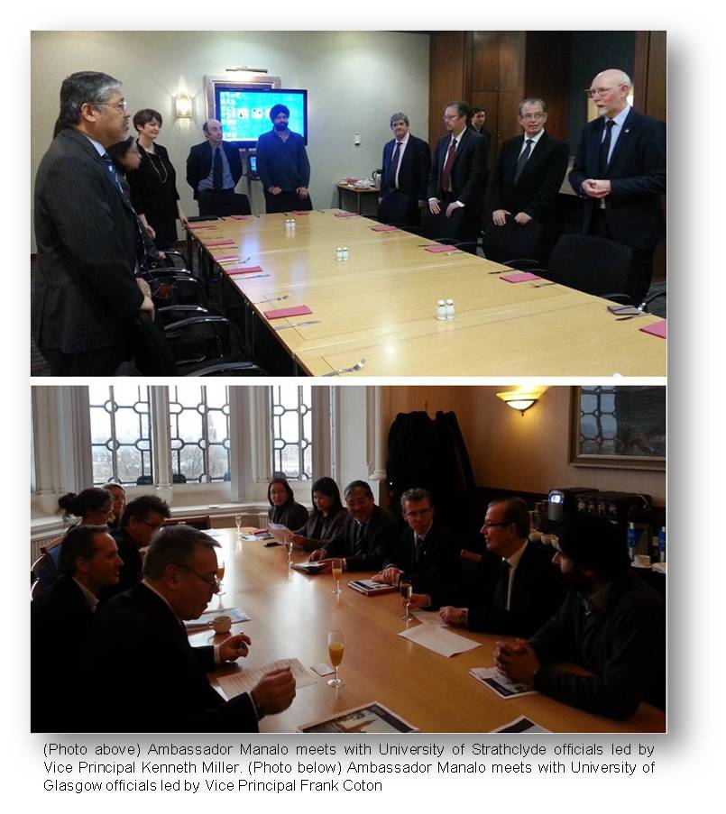 London Visit of Ambassador Manalo to Scotland3