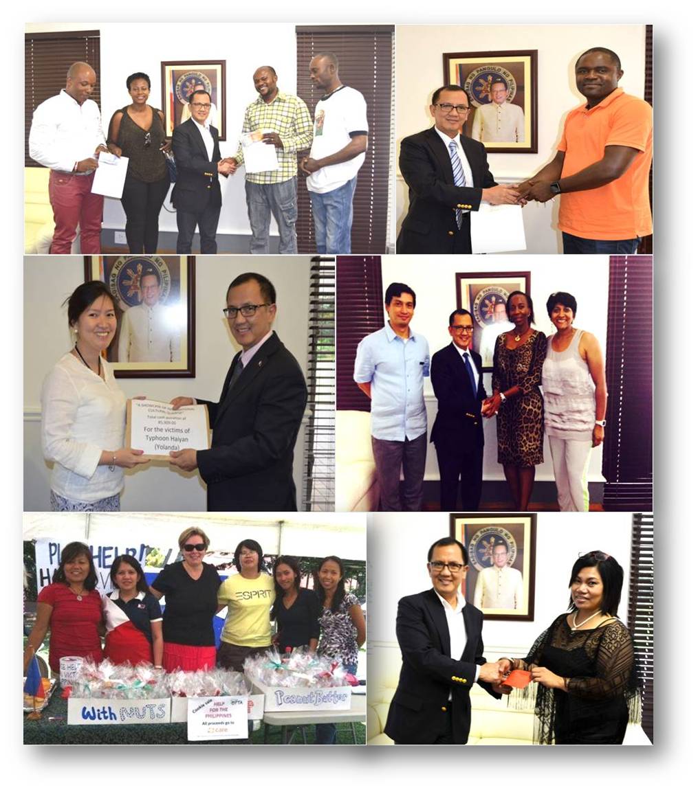 Pretoria  fund raiser for Typhoon yolanda