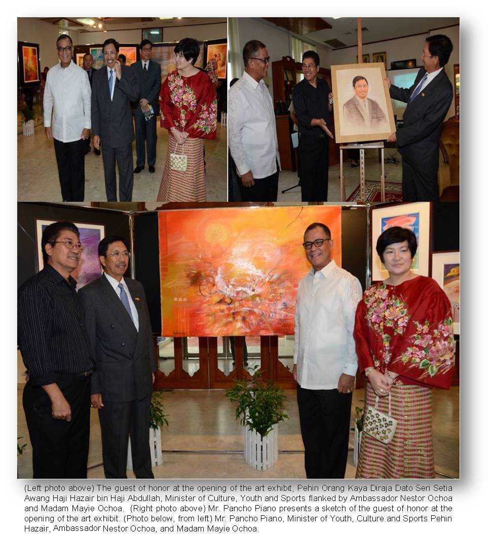 Brunei visit of Filipino artist Pancho Piano2