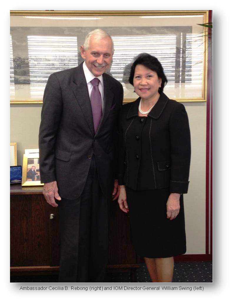 Geneva  meeting with IOM Director General