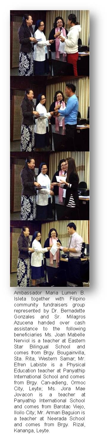 Vientiane hand over of cash assistance3