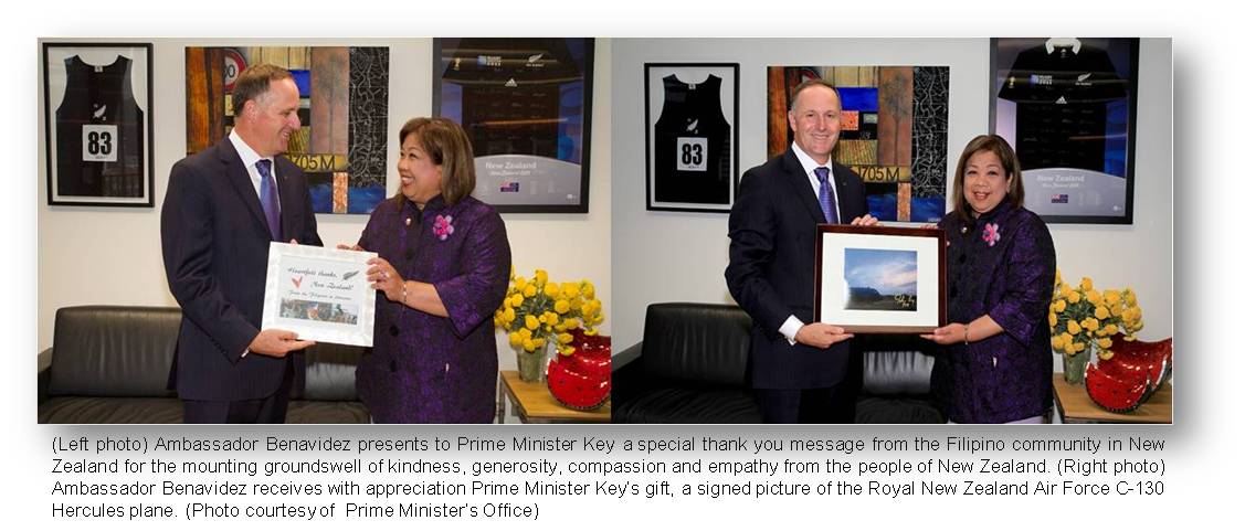 Wellington  Prime Minister Key3