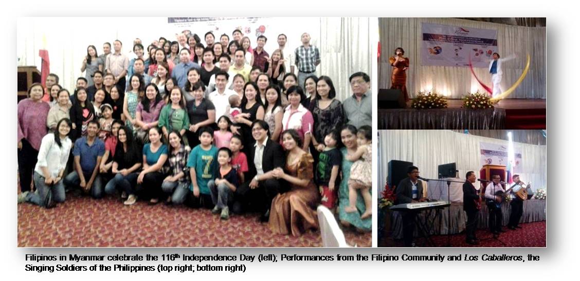 Yangon 116th Independence Day
