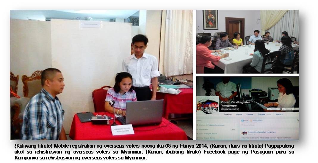 Yangon overseas voters registration