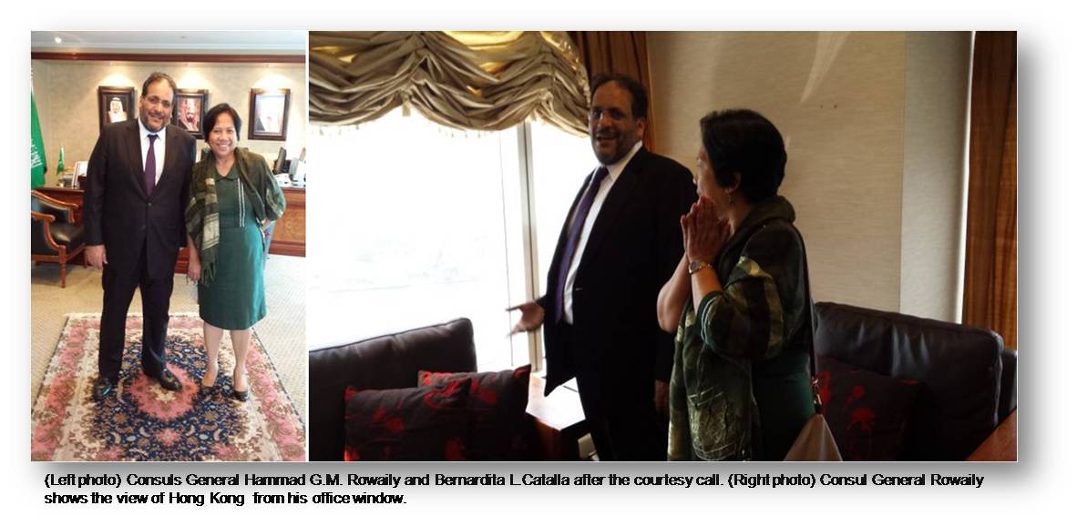 HK Call on Doyen of HK SARs consular corps
