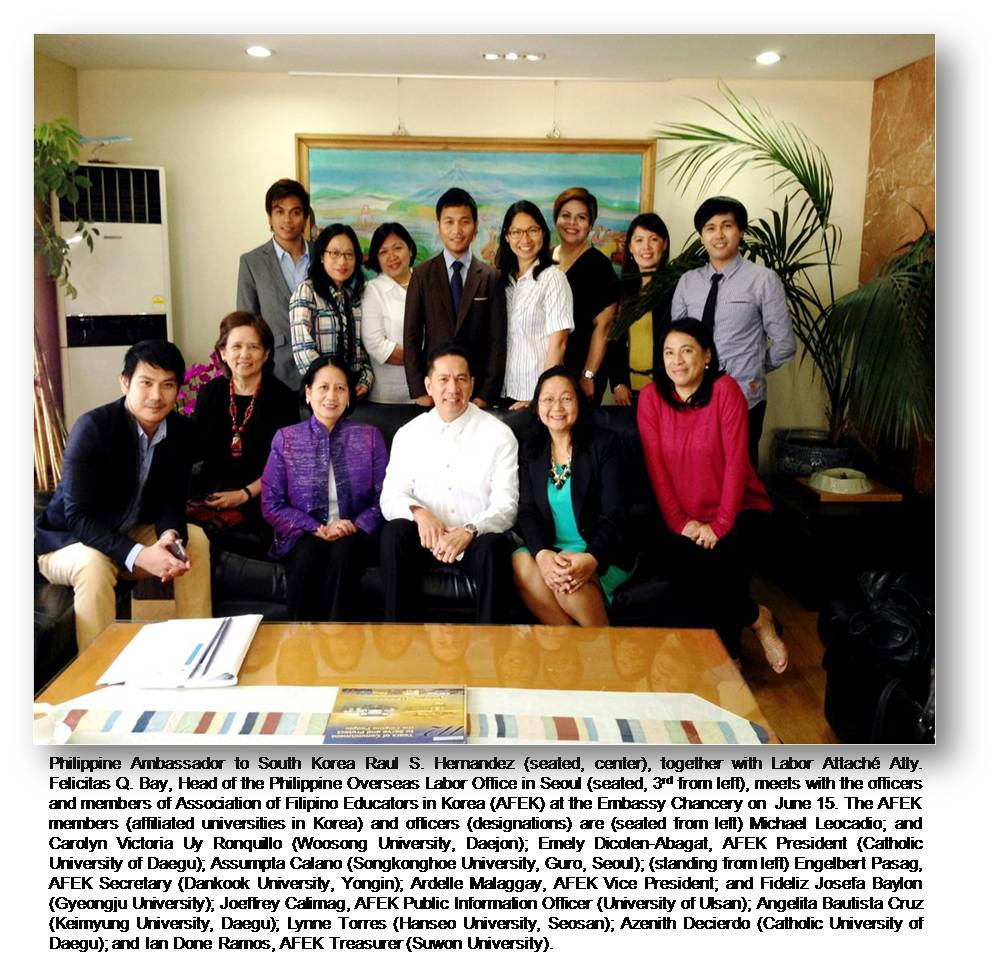 Seoul call of Filipino educators